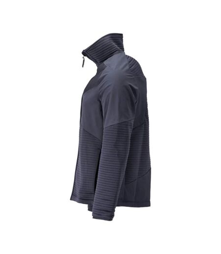Mens Customised Fleece Jacket Dark Navy Mascot