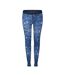 Legging Sport Femme Bleu Skins-1
