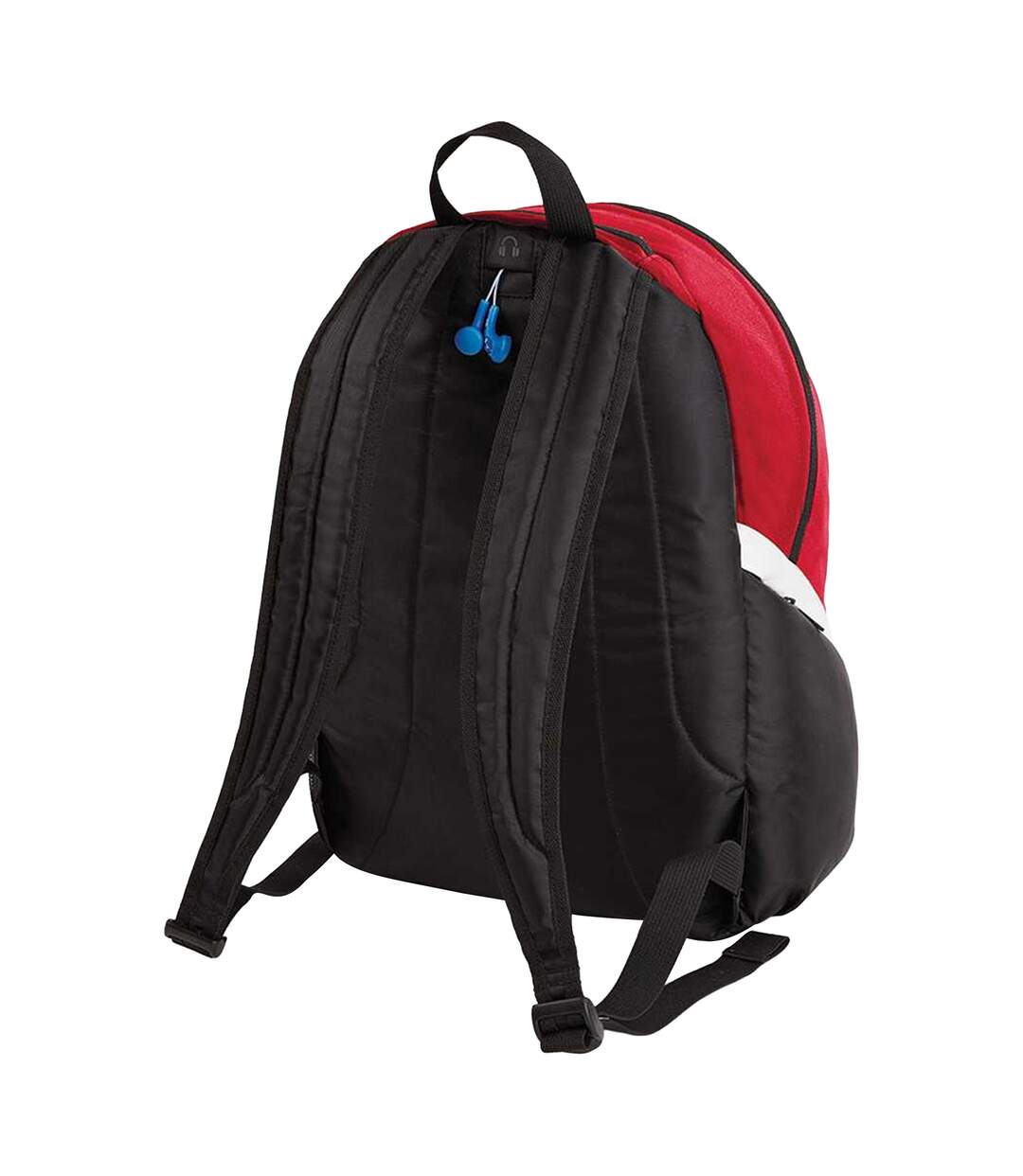 Sac à dos 17 litres taille unique rouge/noir/blanc Quadra-2