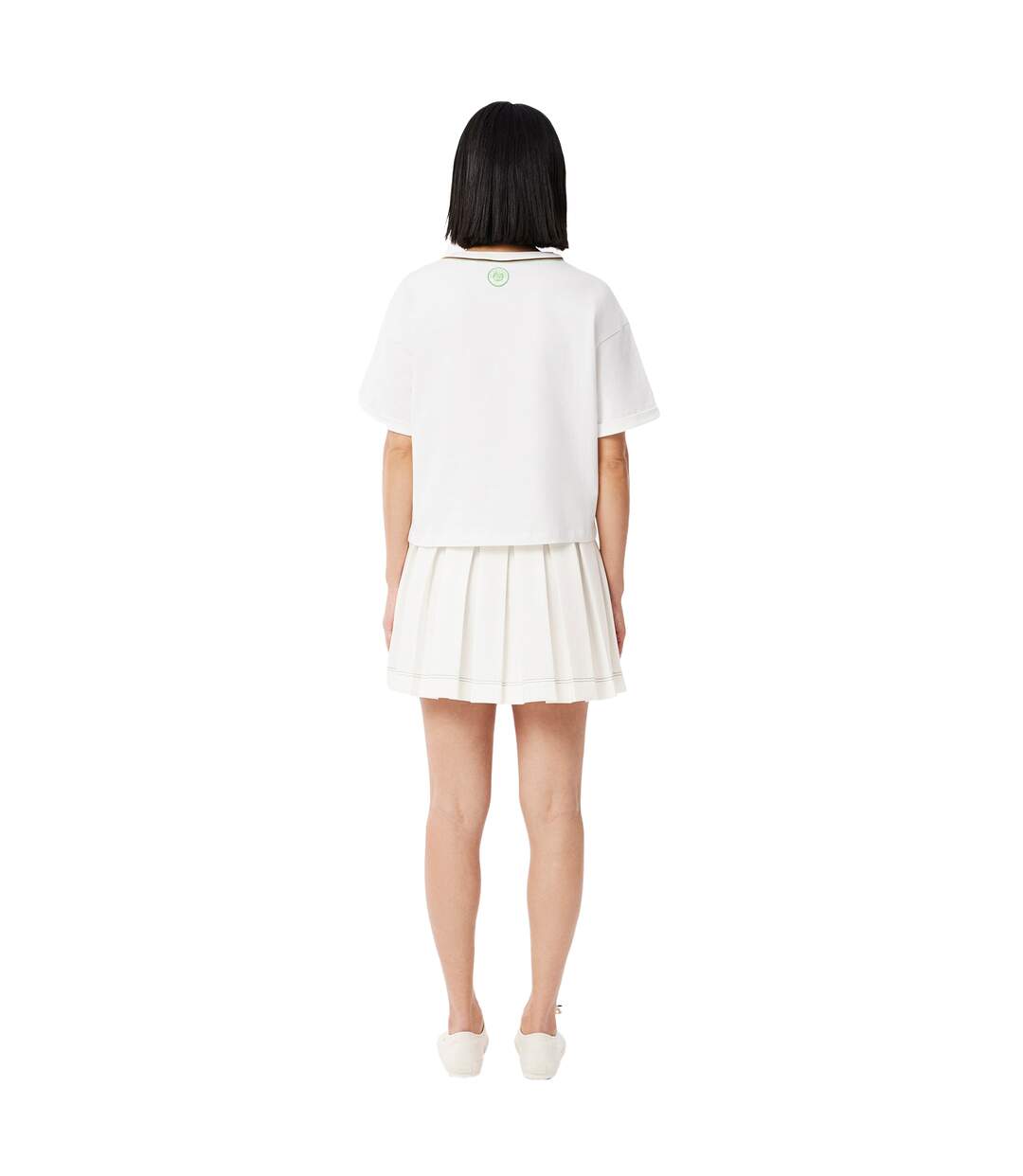 Jupe Rolandgarros Edition Femme Crème Lacoste-3