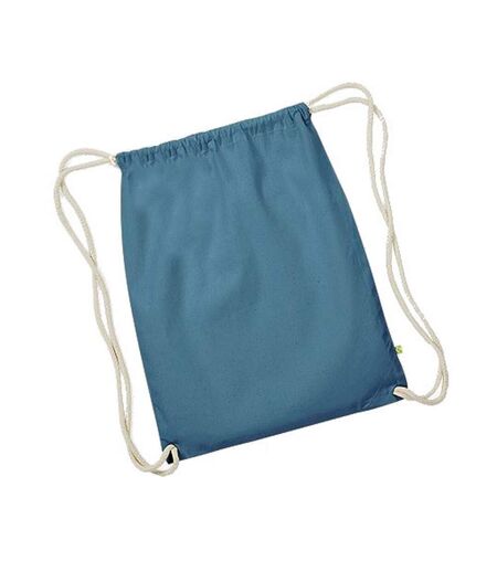 Westford Mill Earthware Organic Gymsac (3.4 Gal) (Airforce Blue) (One Size) - UTBC3351