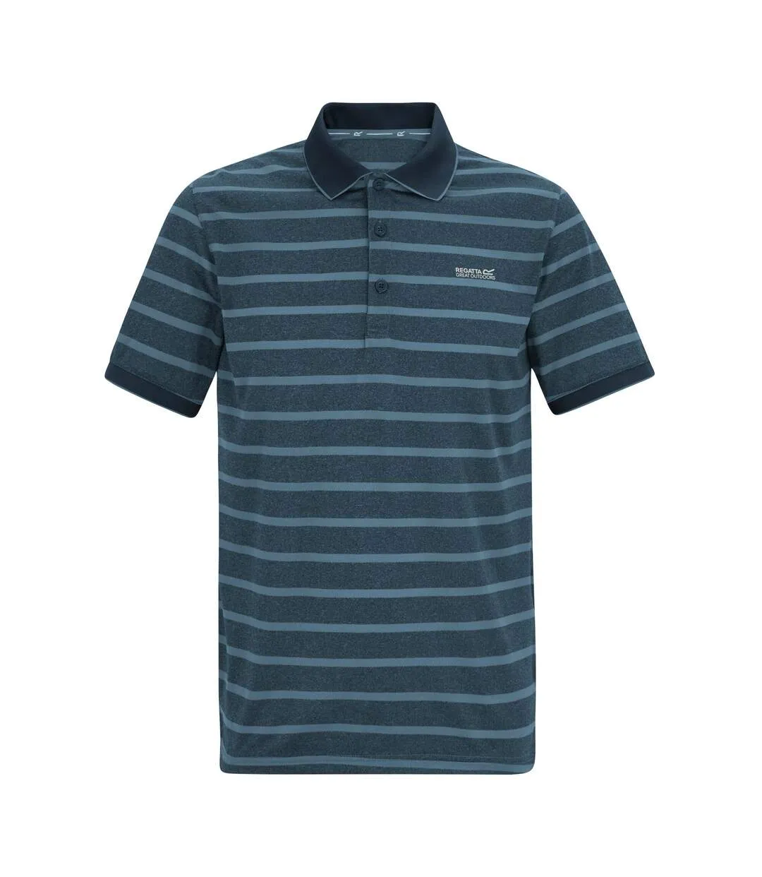 Mens Kildra Polo Shirt Night Sky China Blue Regatta-2