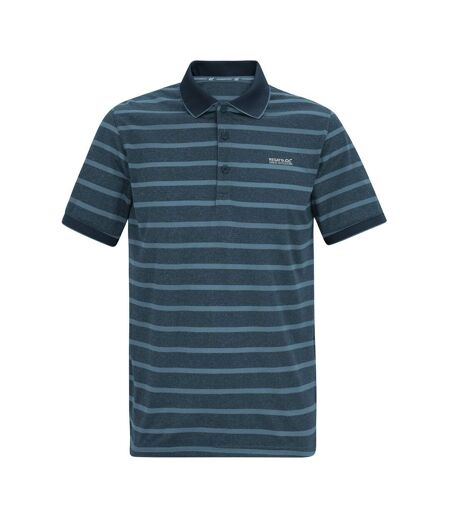 Mens Kildra Polo Shirt Night Sky China Blue Regatta