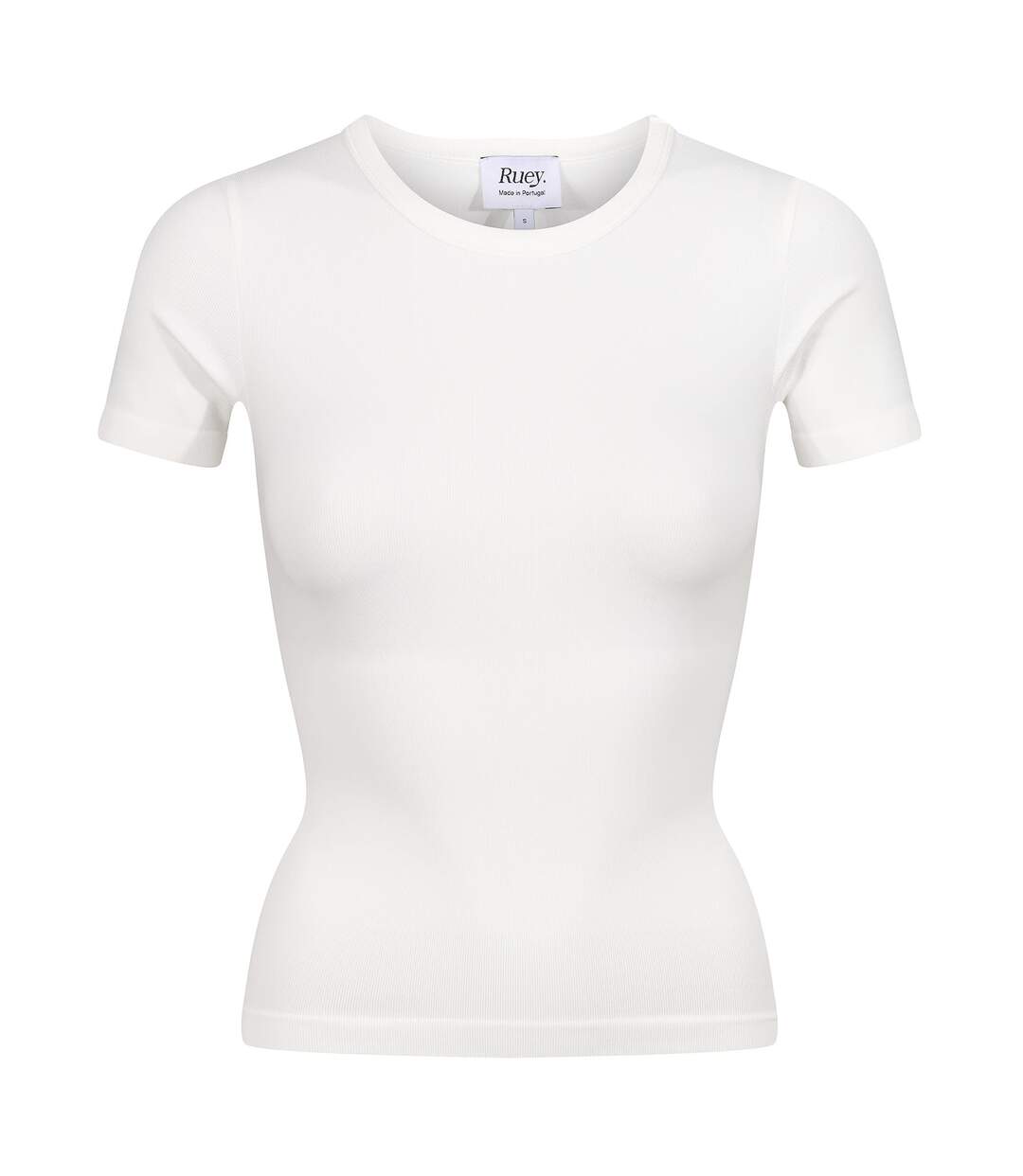 Ruey - T-shirt basique femme Essentials sculptant recyclé stretch quotidien-1