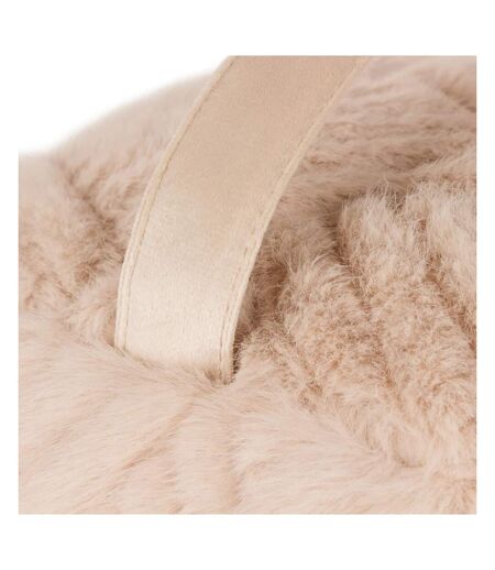 Paoletti Sonnet Faux Fur Doorstop (Brulee) (One Size)