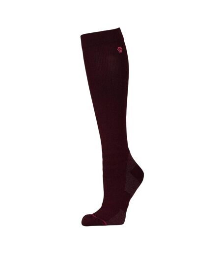 Unisex Adult Compression Socks Mulberry Pink Weatherbeeta