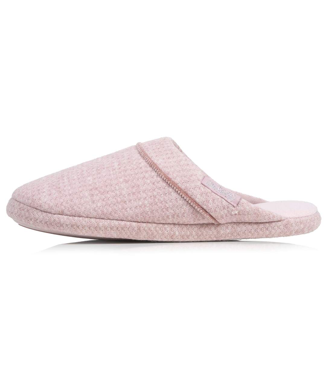 Isotoner Chaussons extra-light Mules femme maille nid d'abeille, semelle gomme antidérapante-3