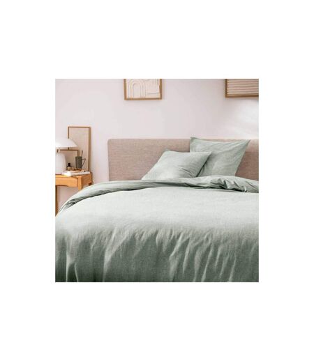 Parure de Lit 3 Pièces Meline 260x240cm Sauge
