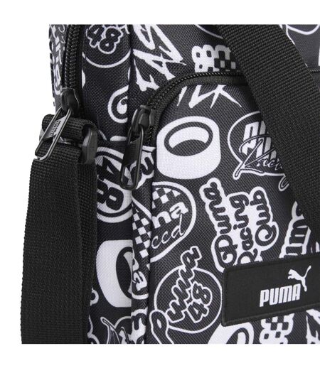 Academy All-over Print Crossbody Bag One Size Black Puma