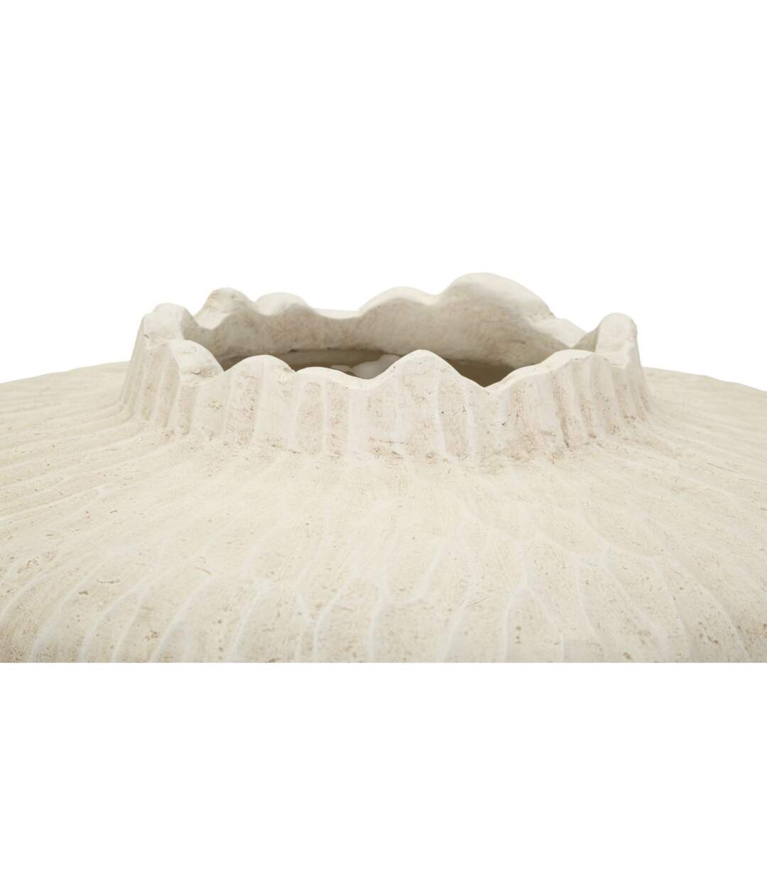 Vase Design Shade 35cm Crème-3