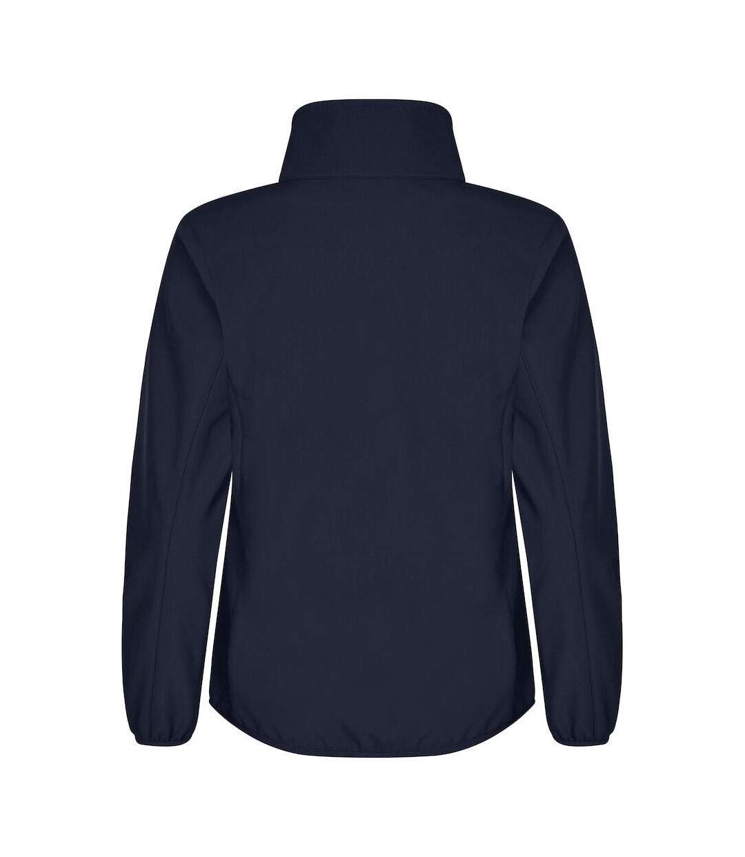 Veste Softshell Classic Femme Bleu Marine Foncé Clique-2