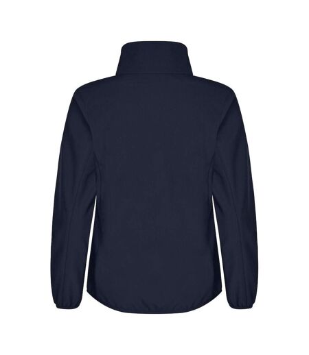 Veste Softshell Classic Femme Bleu Marine Foncé Clique