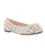 Womens/ladies Lo Hallo Tweed Bow Detail Ballet Flats Multicoloured Dune London-1