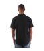 Mens Ellino Polyester Short-sleeved Shirt Black Hugo-3