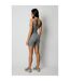 Combishort Sans Manches Femme Gris Honeyz-3