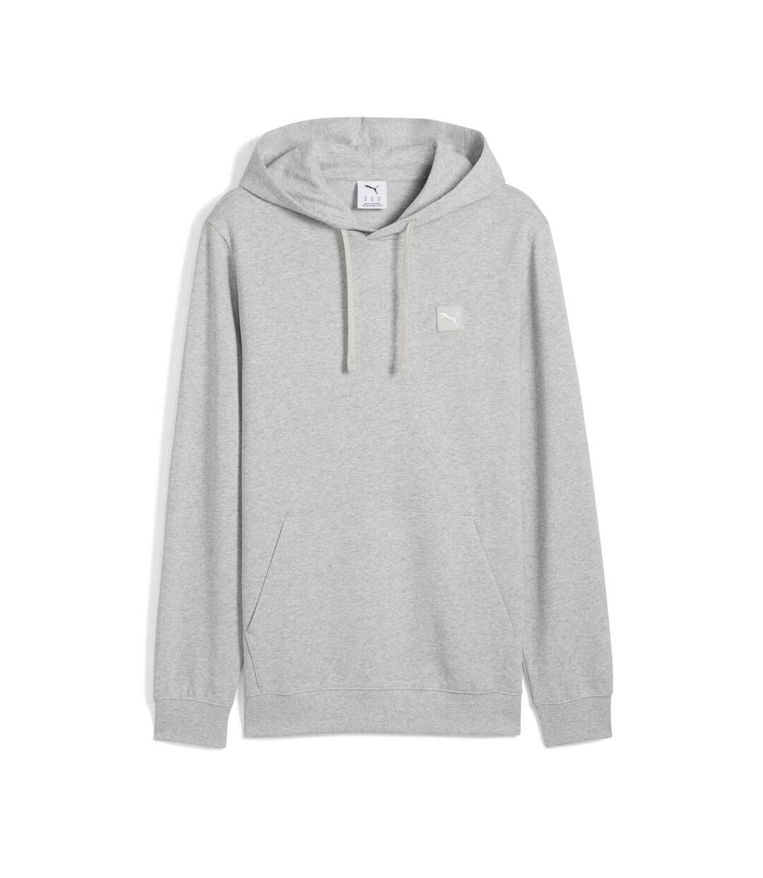 Sweat gris homme puma elevated-1