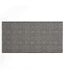 Tapis Tissé Déco Aztek 80x150cm Noir-1
