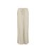 Pantalon fluide beige femme vila viselma-1