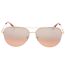 Womens/ladies Maisie Sunglasses One Size Gold Kate Spade-1
