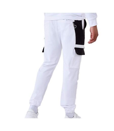 Jogging  Blanc/Noir Homme Project X Paris Bicolore - L