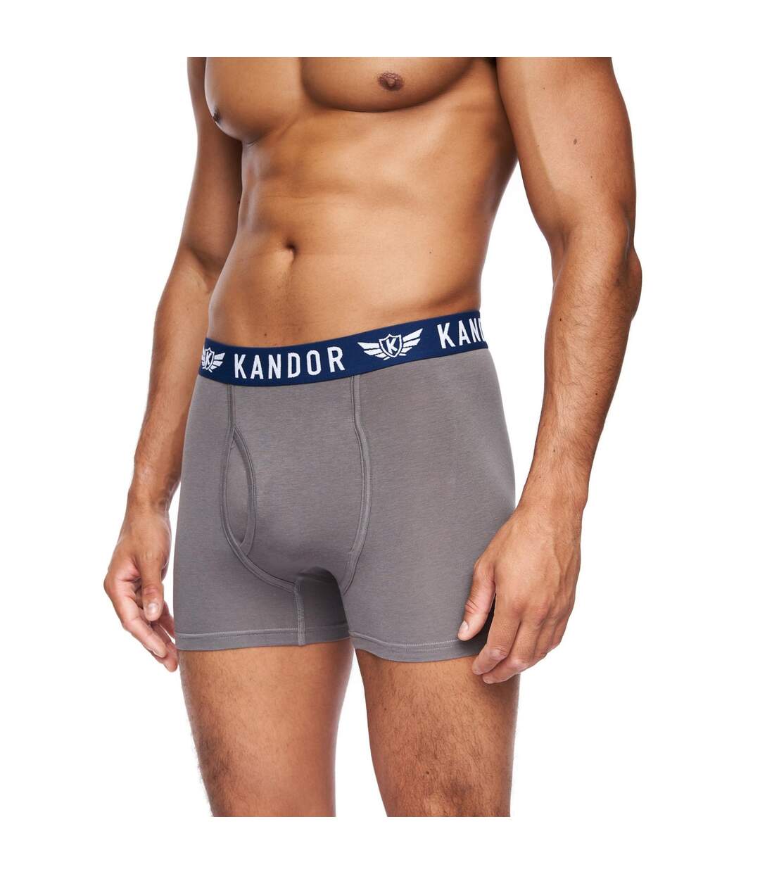 Boxers bambers homme bleu / rouge Kandor