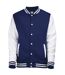 Veste hommes bleu marine/blanc Awdis-1