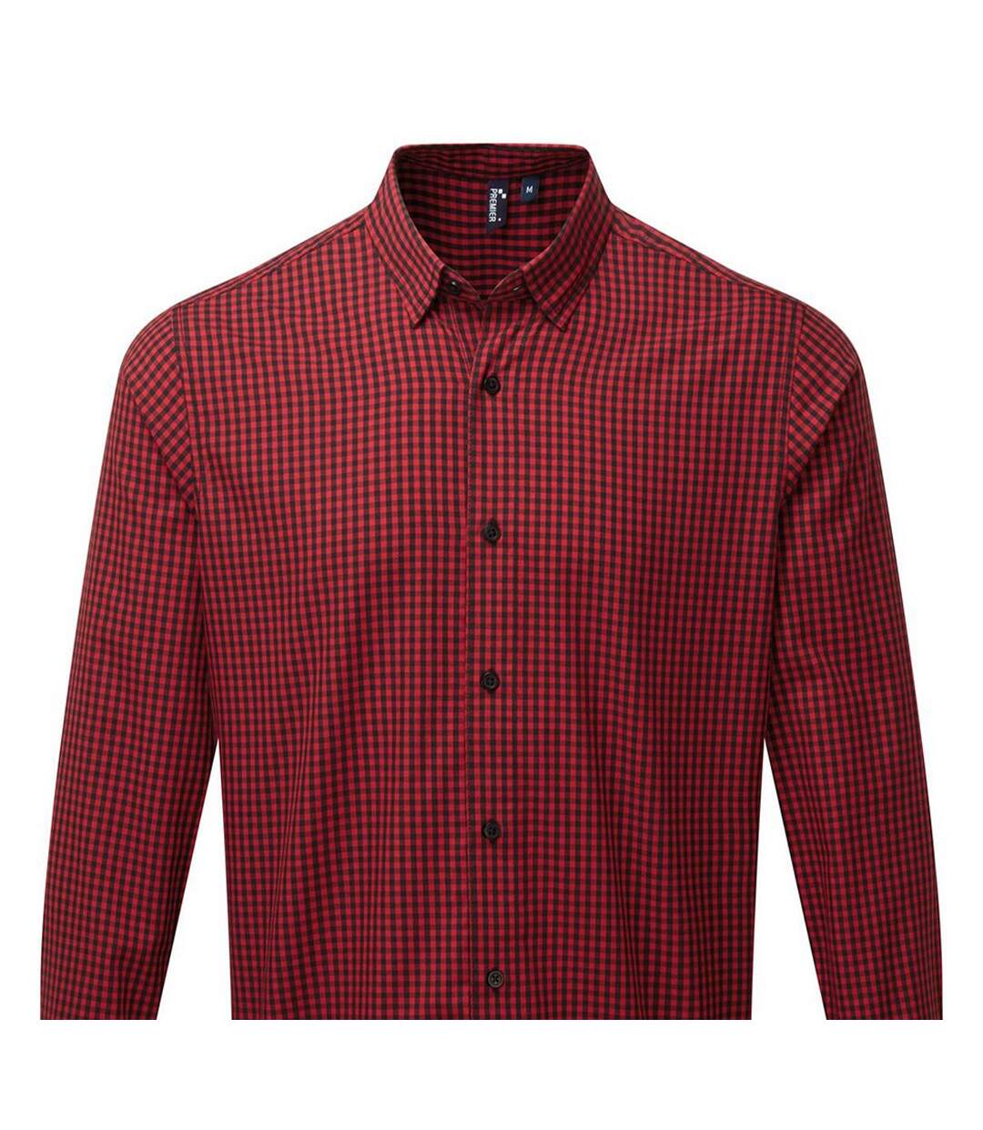 Chemise Maxton Homme Noir Rouge Premier-2