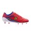 Childrens/kids Octubri Football Boots Hibiscus Blue Jewel Paradise Green Huari-3