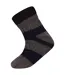 Mens Sherpa Lined Socks Navy Grey Soxy-3