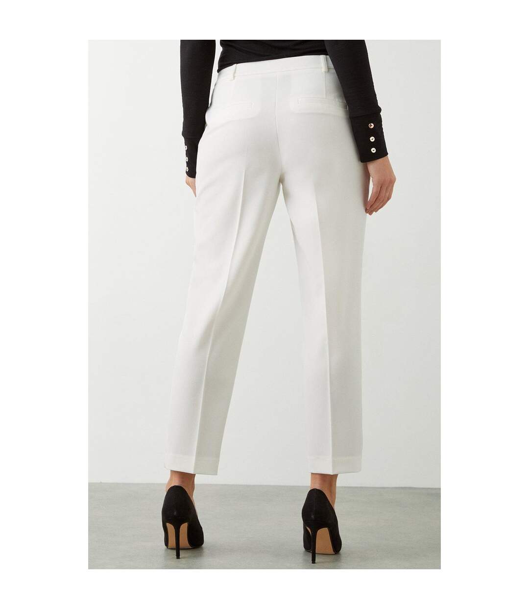 Pantalon 7/8 femme blanc cassé Dorothy Perkins-2