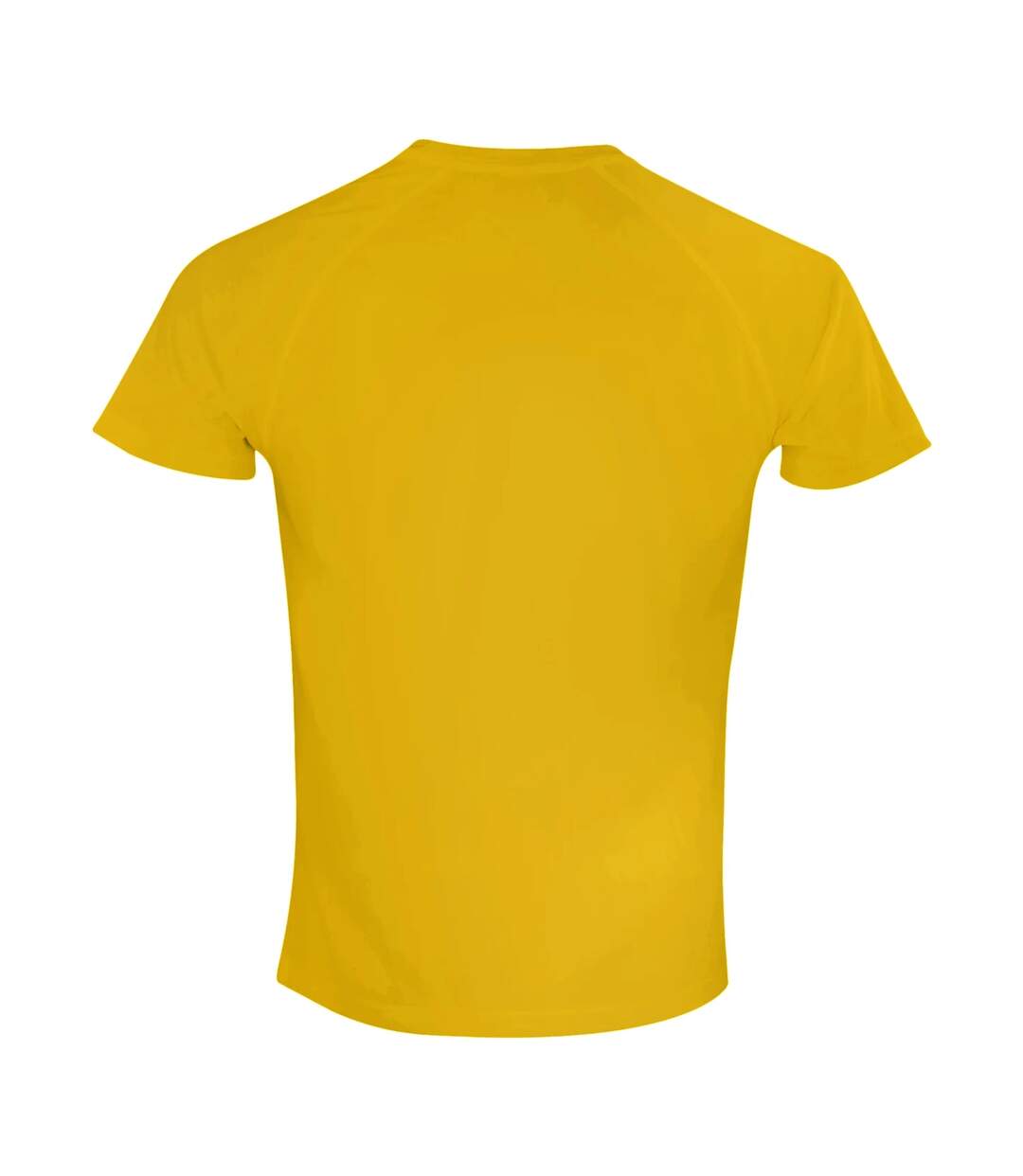 T-shirt Adulte Jaune Or Spiro-2