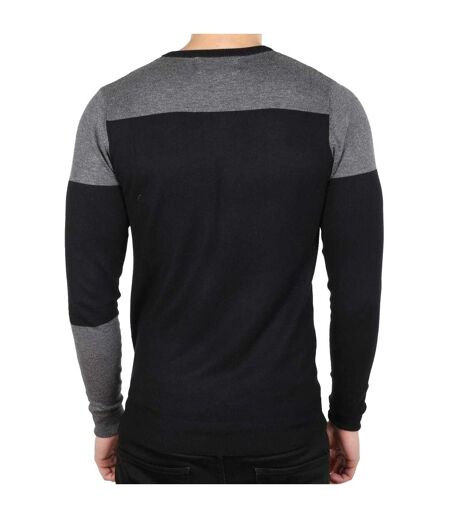Cardigan Homme Noir Gris Foncé Patria Mardini