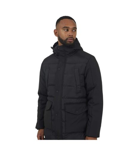 Doudoune Matelassée Homme Noir Brave Soul