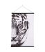 Toile Suspendue Imprimée Tigre 73x100cm Noir-1