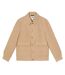 Mens faux wool shirt jacket camel Burton