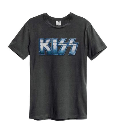 T-shirt Distressed Adulte Anthracite Amplified