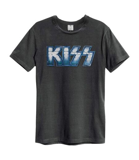 T-shirt Distressed Adulte Anthracite Amplified