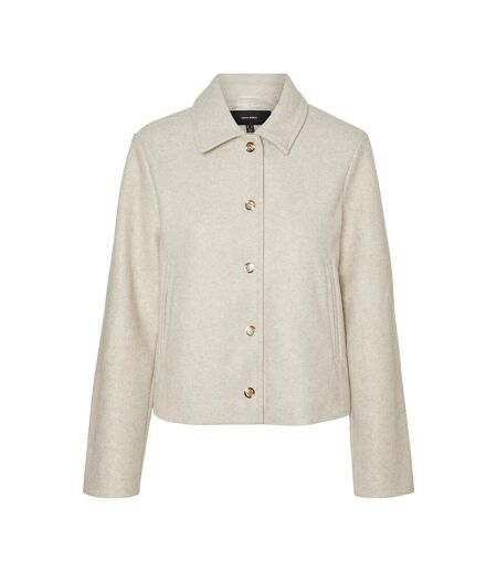 Veste beige femme vero moda fortunesofia