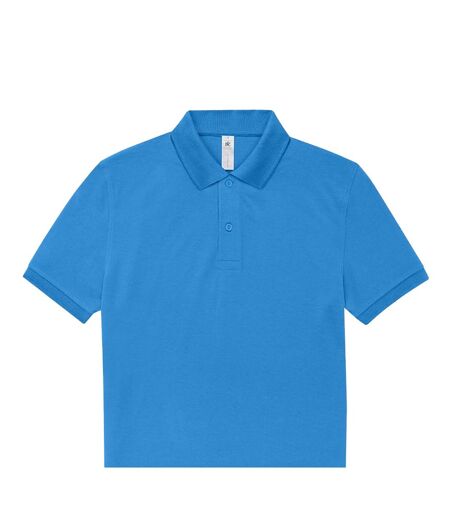 Mens My Polo Shirt Lake Blue B&C