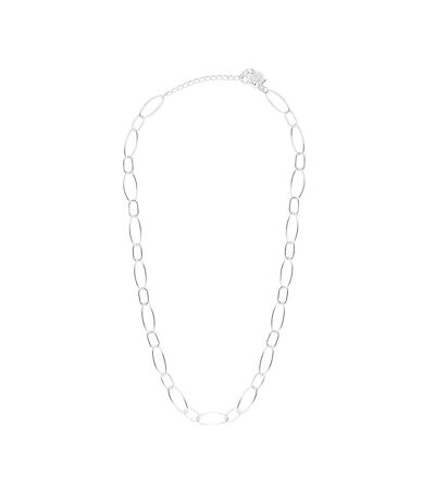 Collier chainette argenté clio blue lila - taille unique