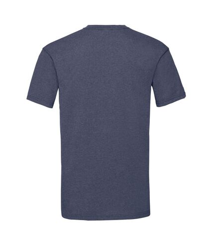 Fruit Of The Loom Mens Valueweight Short Sleeve T-Shirt (Vintage Heather Navy)