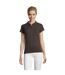 SOLS Womens/Ladies Perfect Pique Short Sleeve Polo Shirt (Dark Grey) - UTPC282