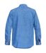 Duke Mens Western Style Denim Shirt (Stonewash) - UTDC101-2