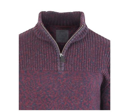 Pull camionneur col montant zippé PARTISAN1