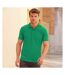 Fruit Of The Loom Mens Iconic Polo Shirt (Heather Green)