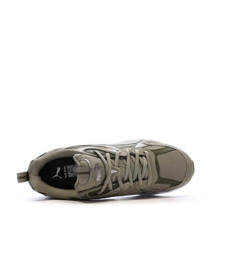 Baskets kaki homme puma milenio tech suede