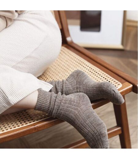 3 Pairs Ladies Alpaca Wool Winter Cushioned Thick Boot Socks