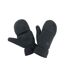 Result Unisex Adult Fingerless Gloves (Black) - UTPC6464