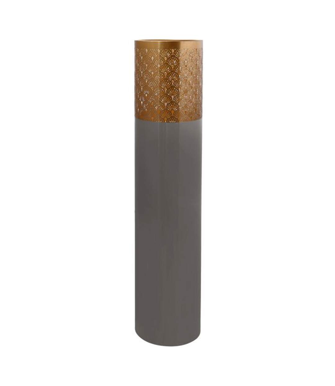 Vase Rond Design Decoa 121cm Gris & Or-1