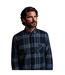 Chemise À Boutons Rickert_m Homme Bleu Foncé Boss-3